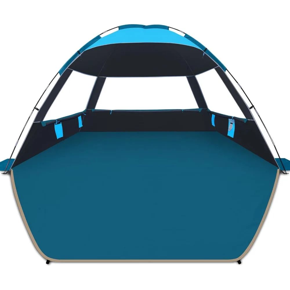 

8-10 Person, UPF 50+ Beach Sun Shelter Canopy Tent, Lightweight, Easy Set Up and Carry Freight free