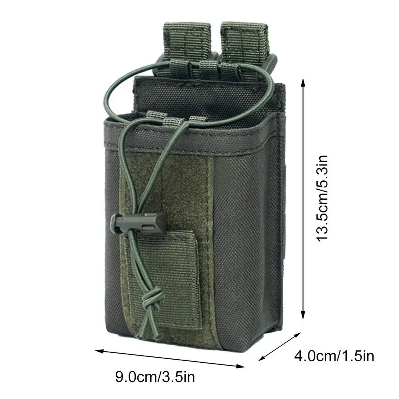 Walkie Talkie Bag Tactical Radio Holder For Two Ways