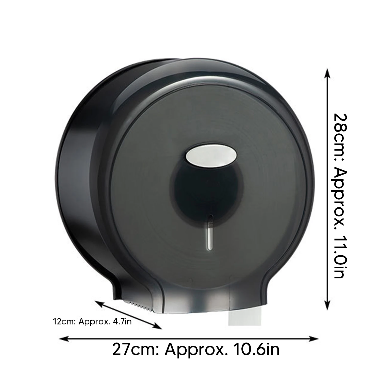 Toilet Paper Holder Box Waterproof Wall Mount Jumbo Paper Roll Dispenser for Single Roll Tissue Punch Holder Bathroom Accessory
