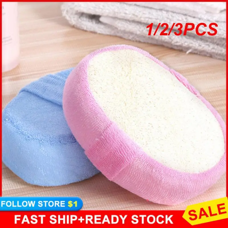 

1/2/3PCS Health Massage Brush Not Easy To Rust Loofah Polyester Cotton Massage Brush Bath Wipe Best Seller Bath Ball Take A Bath