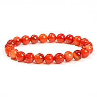 JD Natural Stone Beads Bracelet Amethyst Tiger Eye Crystal Quartz Agate Gem Beads Bangles Women Men Reiki Healling Jewelry Gift - Image 5