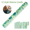 Professional Hair Comb 12 Style Hairdressing Comb Massage Brush Barber Salon Hairstyle Comb For Men Women Haircut Accessories 1