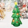4.3FT Inflatable Christmas Tree LED Light Blow up Decorations for Christmas Party Indoor Outdoor Yard Garden Lawn Holiday Party 1