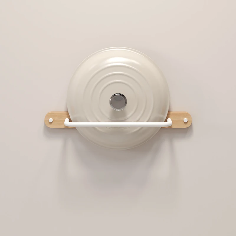 Towel Rack Towel Holder Bathroom Wood Aluminum Towel Hanger Wall Mounted 30-50 CM Towel Rack Wood Bar Rail Bathroom Accessories