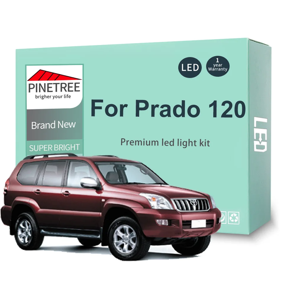 LED Upgrade Package For Toyota 120 Landcruiser Prado, Headlights