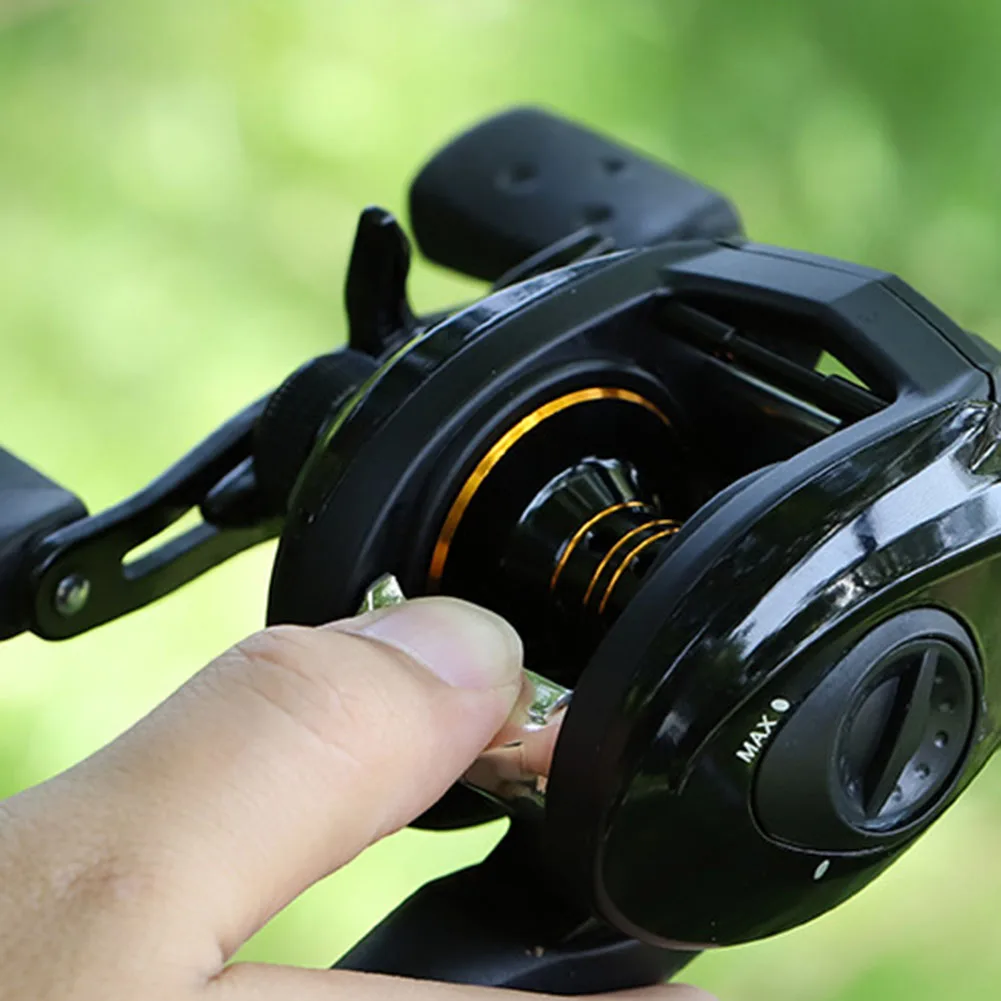 

Right/Left Hand Fishing Reel With Magnetic Brake Lightweight Fishing Pole Supplies For Lake Fishing