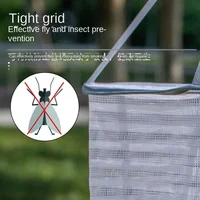 Three-layer drying net anti-mosquito drying fish net strong and durable dry goods net drying salted fish drying drying artifact 2