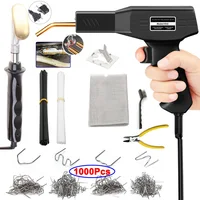 50W Plastic Welding Machine Kit Automotive Bumper Crack Repair Gun with Iron Hot Stapler Welding Soldering Iron Garage Tool 1