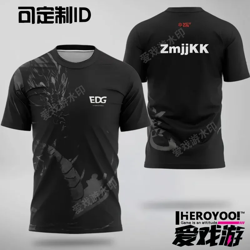 EDG Short-sleeved BLG Team Fearless Varorante Contract ID Short-sleeved Zmjjkk E-sports Youth