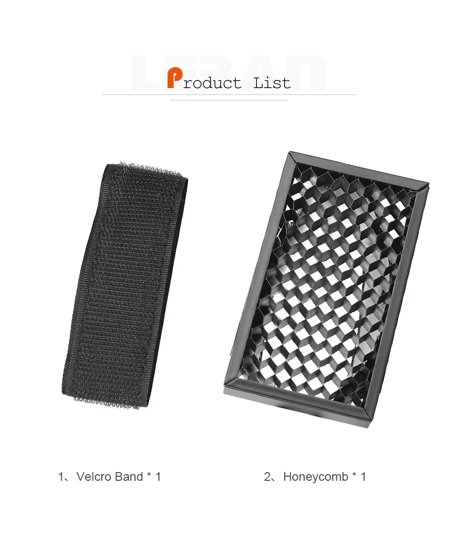 Godox Honeycomb Grid Spot Filter HC-01 for Canon Nikon Flash