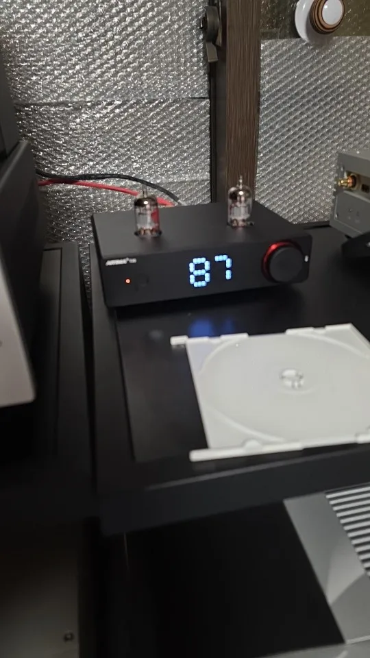 AIYIMA T20 真空管プリアンプアンプ LME49720 /OPA1612 HiFi アンプ