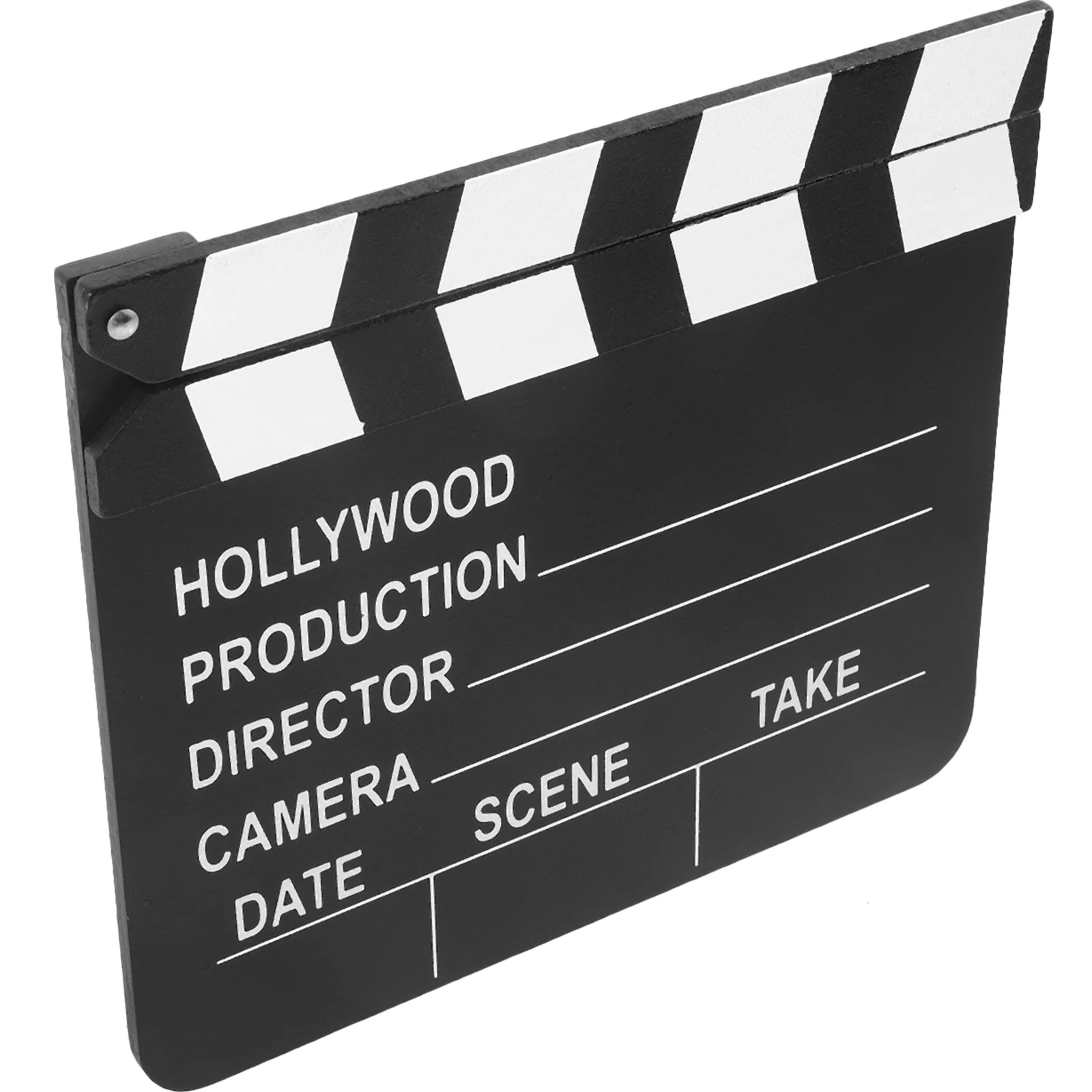

Wood Director Video Scene Clapperboard Tv Movie Cinema Clapboard Photography Prop For Vlog Recording Hanging Decoration