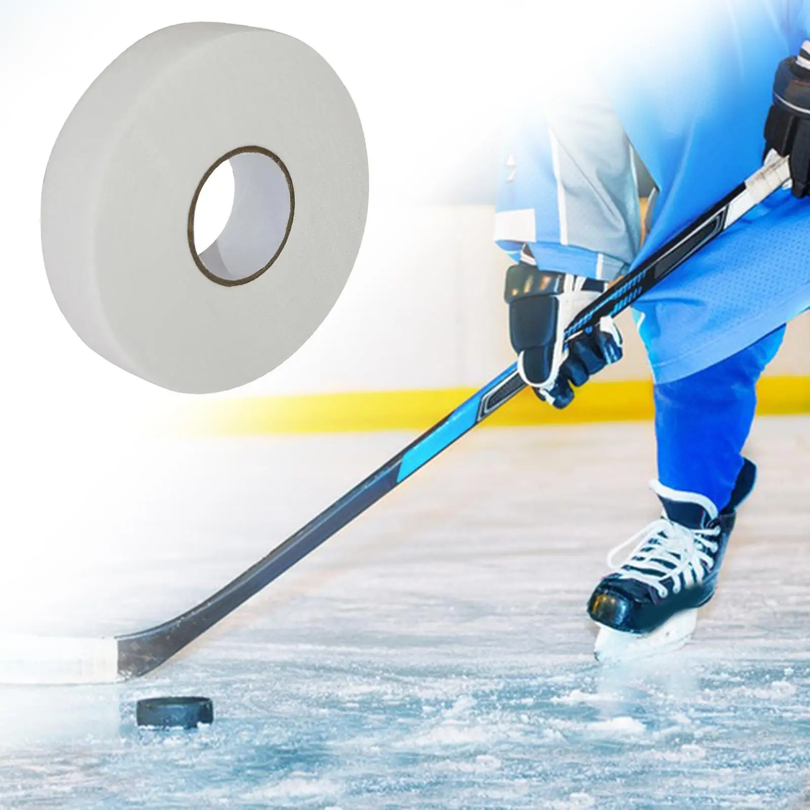 IceHockeyClothTape82ftWaterResistantSportsTapeRollerHockey