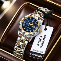 POEDAGAR Top Brand Luxury Fashion Business Womens Quartz Watches 30M Waterproof Week Date Clock Sport Womens Wristwatch
