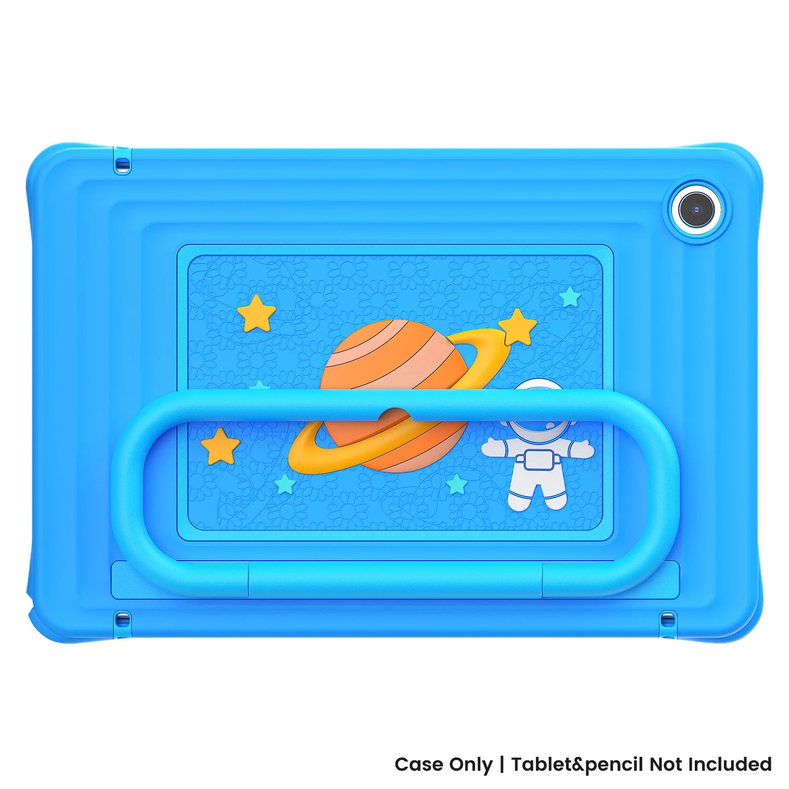 Kids Protective Case with Rotating Handle Stand and Soft Silicone Shockproof Cover