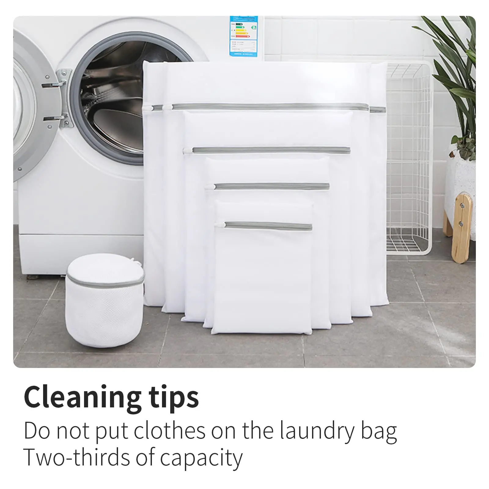 Mesh Laundry bags  Durable Lingerie Delicates Bag for Washing Machine for Socks, Bra, Mask,Underwear Organizer Storage Bags 6