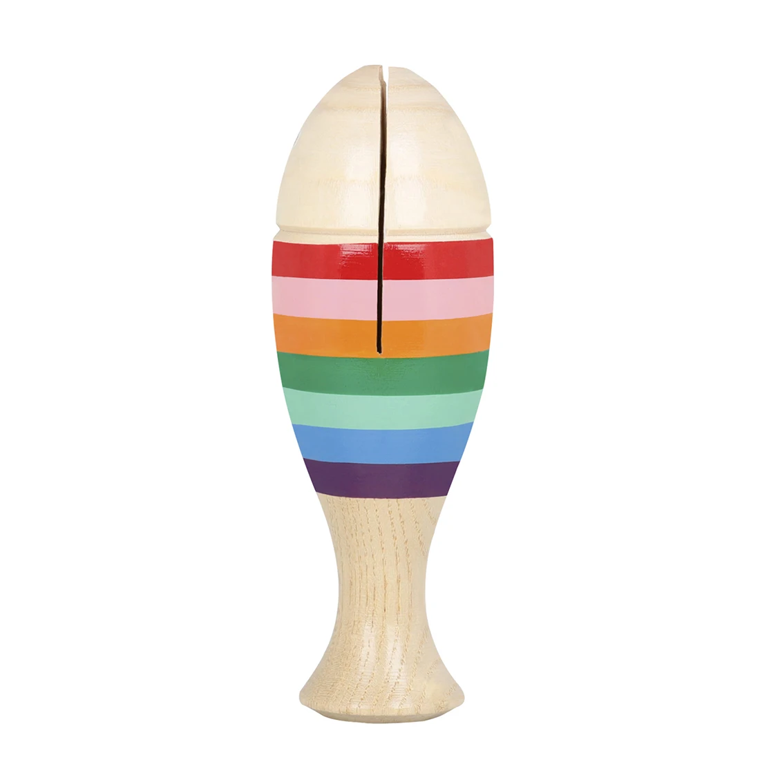 Rainbow Fish Orff Children's Toys Clappers Knockout Toys Solid Wood Cartoon Fish Eco-friendly Material Orff Instruments