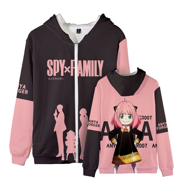 SPY X FAMILY Merch Hoodie Streetwear Clothes Cosplay Sweatshirt Harajuku  Long Sleeve 