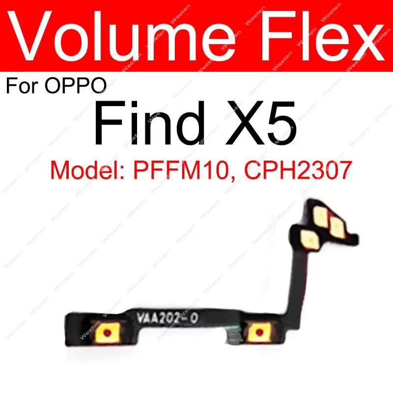 Nappe (flex) ON/OFF Pour Oppo Find X5 Lite – Neuf, Générique, Référence 3000000146965