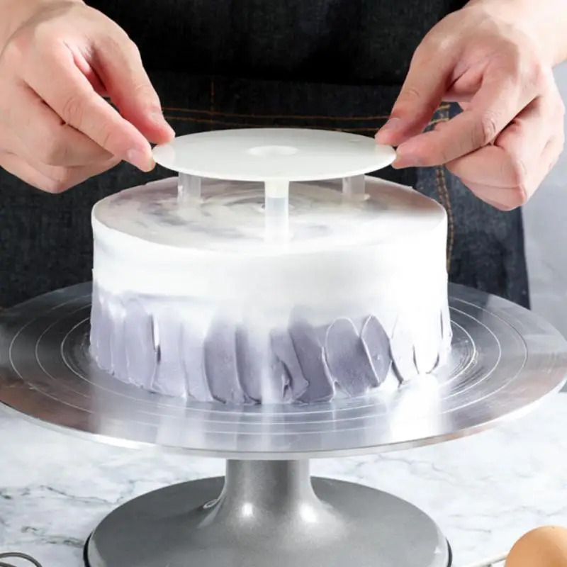 4/6/8/10inch Multi-layer Cake Support Cake Decorating Stand Frame Round Dessert Support Spacer Piling Bracket Tool pastry tools