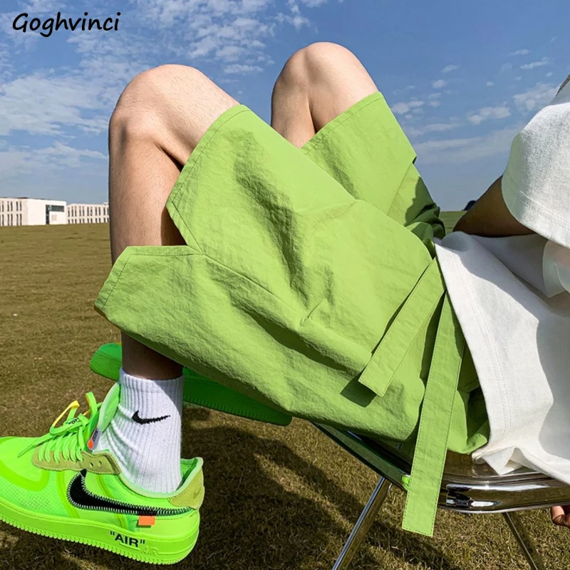 

Шорты женские на шнуровке, однотонные летние мешковатые модные спортивные дышащие универсальные праздничные ботинки в стиле Харадзюку