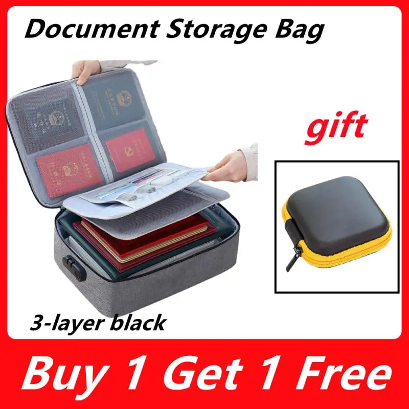 

Document Storage Bag Organizer Desk Stationery Women Travel Files Card Folder Holder Tool Case Handbag Home Office Accessories