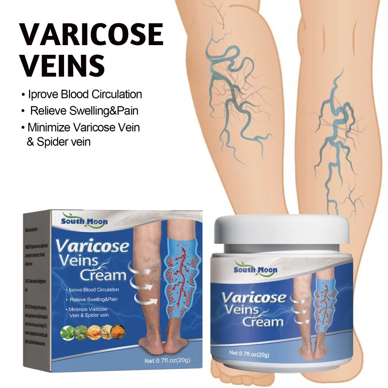 Varicose Vein Repair Cream Tongmai Effective Relieves Leg Bulge Pain Treatment Cream Vasculitis Phlebitis Remove Vein 20g varicose vein ointment