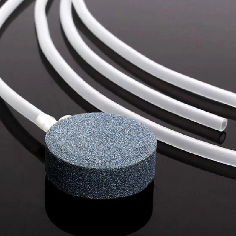 Aquarium 1m/3m/5m/10m Oxygen Pump Hose Air Bubble Stone Aquarium Fish Tank Pond Pump Tube 4*6mm White Color F2 5
