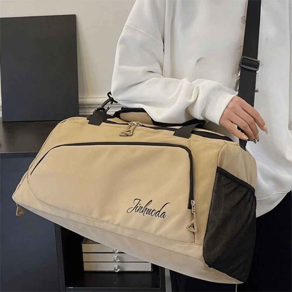 Tote Large Capacity Sports Gym Bag Waterproof Multifunctional Fitness Bag Wet Dry Separation Duffle Bags Yoga Exercise