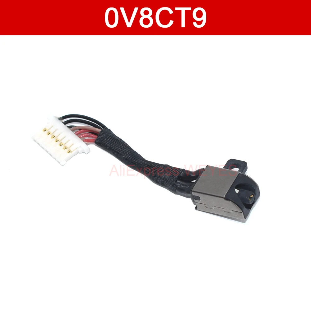 Nuovo Cavo Originale Per Dell Vostro 5370 5471 Dc Power Jack Line V8Ct9 0 V8Ct9 Cn-0V8Ct9