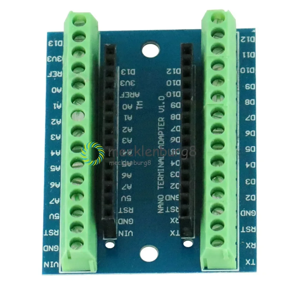 

1PCS Terminal Adapter Board for Arduino Nano V3.0 AVR ATMEGA328P-AU Module