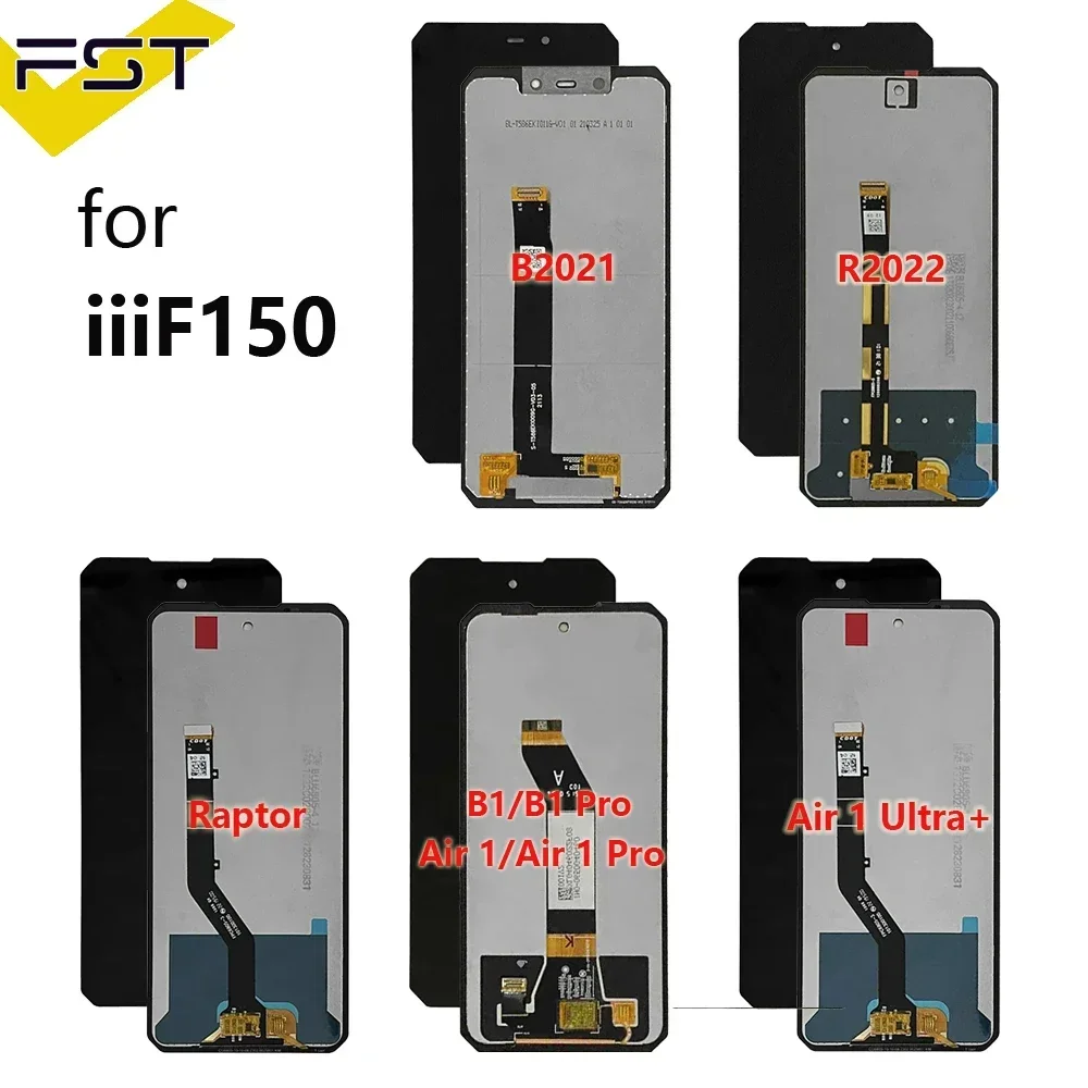 

For Oukitel iiiF150 R2022 LCD Display Touch Screen Digitizer LCD iiiF150 B2021 H2022 Display B2 Pro Air 1 Ultra B1 Pro Raptor