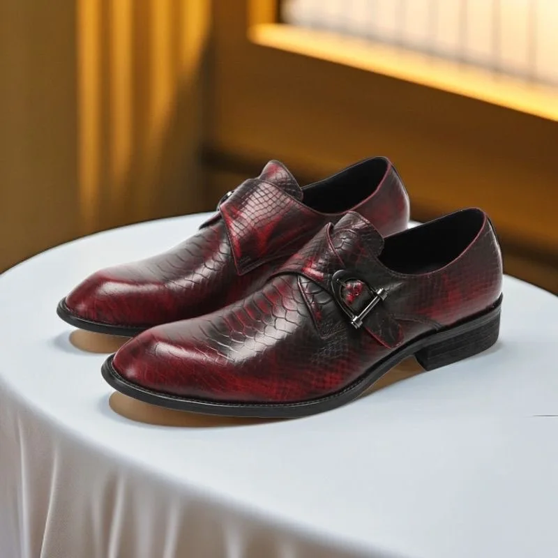 Men's Dress Shoes Genuine Leather Tone Oxford Shoes Wingtip Brogue Formal Business Derby Shoes for Men