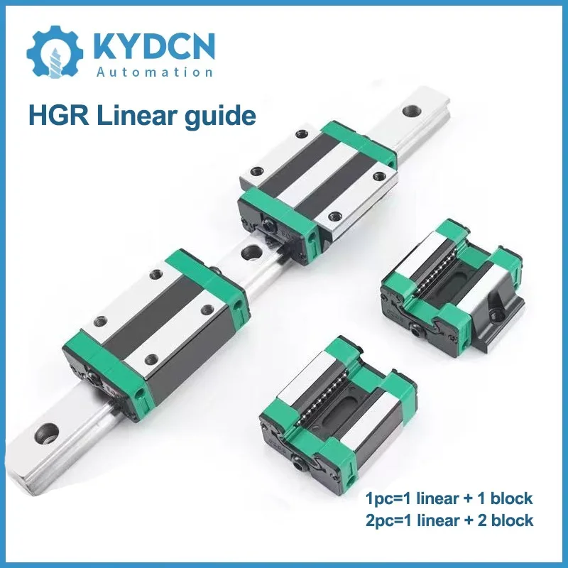 HGR35 Square Linear Guide Rail with HGH35CA HGW35CC HGH35HA HGW35HC ...