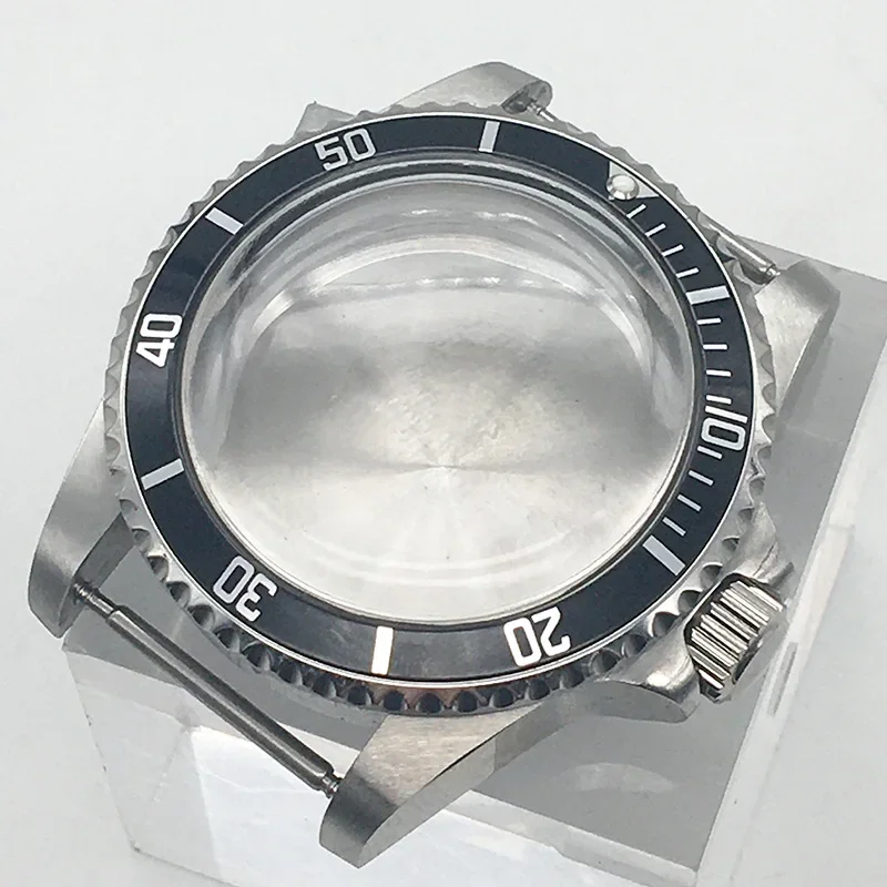 

Watch Case Clock Protector Accessories Acrylic Glass 40mm Aluminum Ring Stainless Steel Suitable For 2813 3804 8215 2836