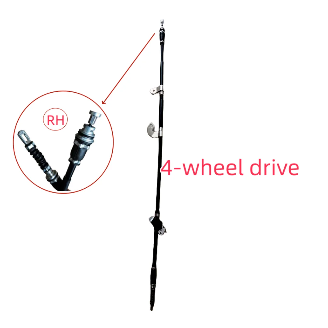 Hyundai Santa Fe DMC electronic handbrake Parking brake pull line around 597002W800 597002W600 59700B8900 2012- rear handbrake cable
