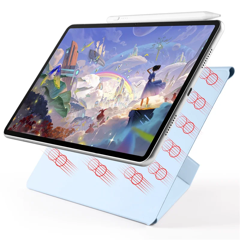 Ultra Slim Magnetic Detachable Tablet Case