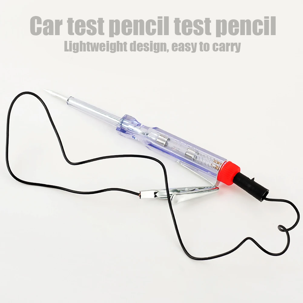 Car Circuit Tester DC 6V-24V Test Light Voltage Test Pen Diagnostic Repair Tool