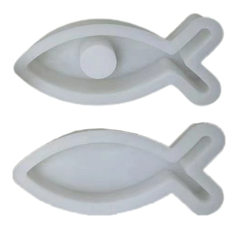 

Q0KE силиконовая форма для подсвечника, 3D форма для рыбной смолы, силиконовая форма для подсвечника