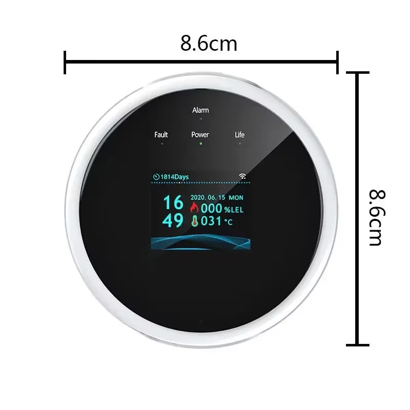 Smart Wifi Natural Gas Leakage Detector Alarm