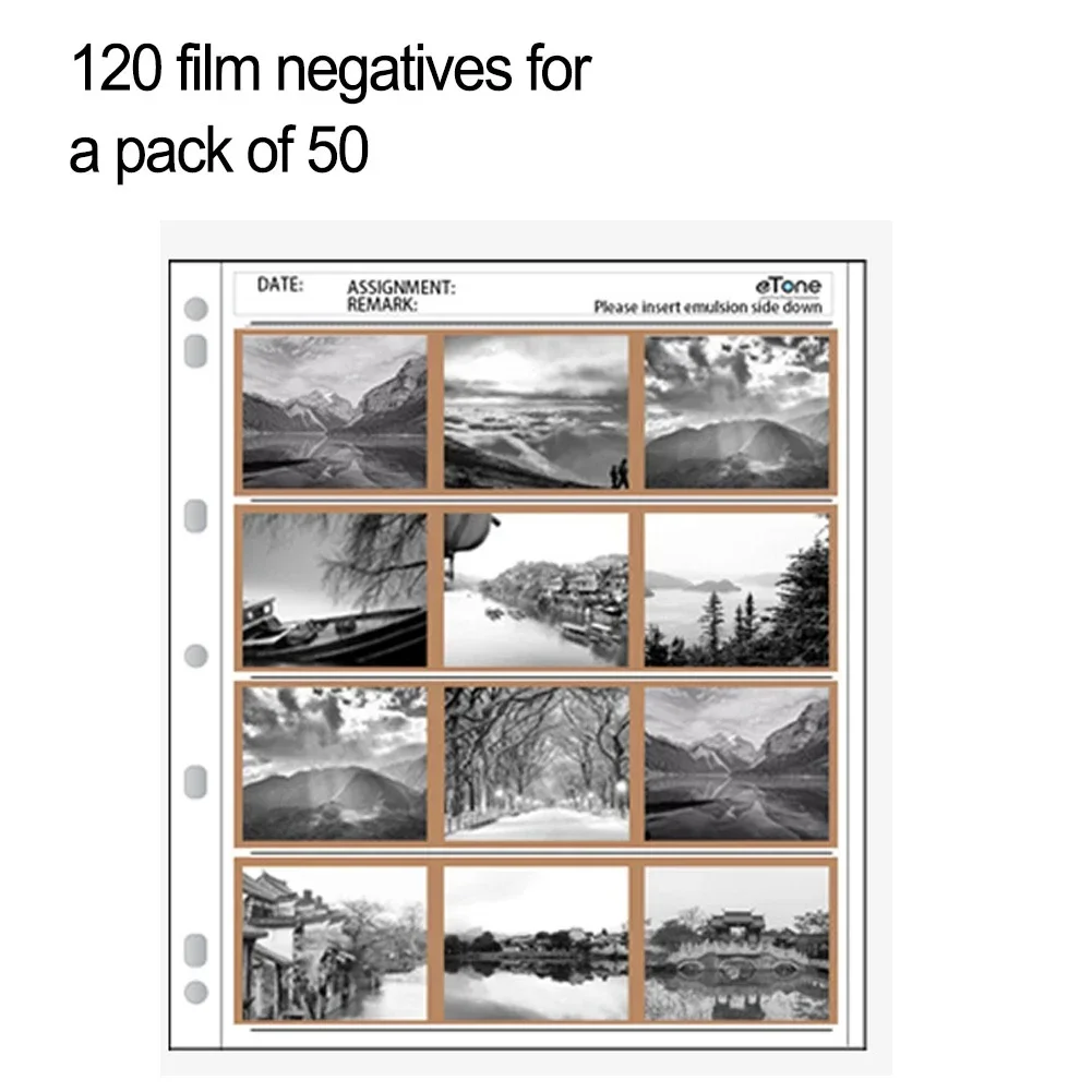 High Resolution Negative Film Storage Pages Acid Free Material Minimize Static Electricity Keep Your Film Safe