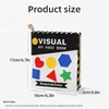 Baby Cloth Book Baby Toy 0-3 Year Old Infant Early Education Toy Shape Cloth Book 2