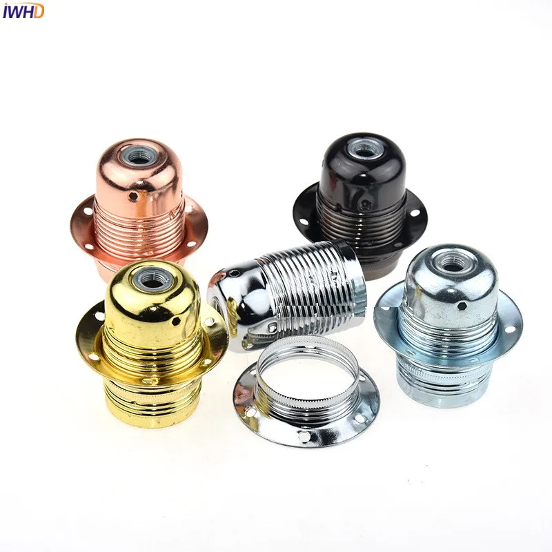 

Vintage E27 Socket Lampholder Loft Style Industrial Style E27 Edison Lamp Holder Base For Pendant Light Socket