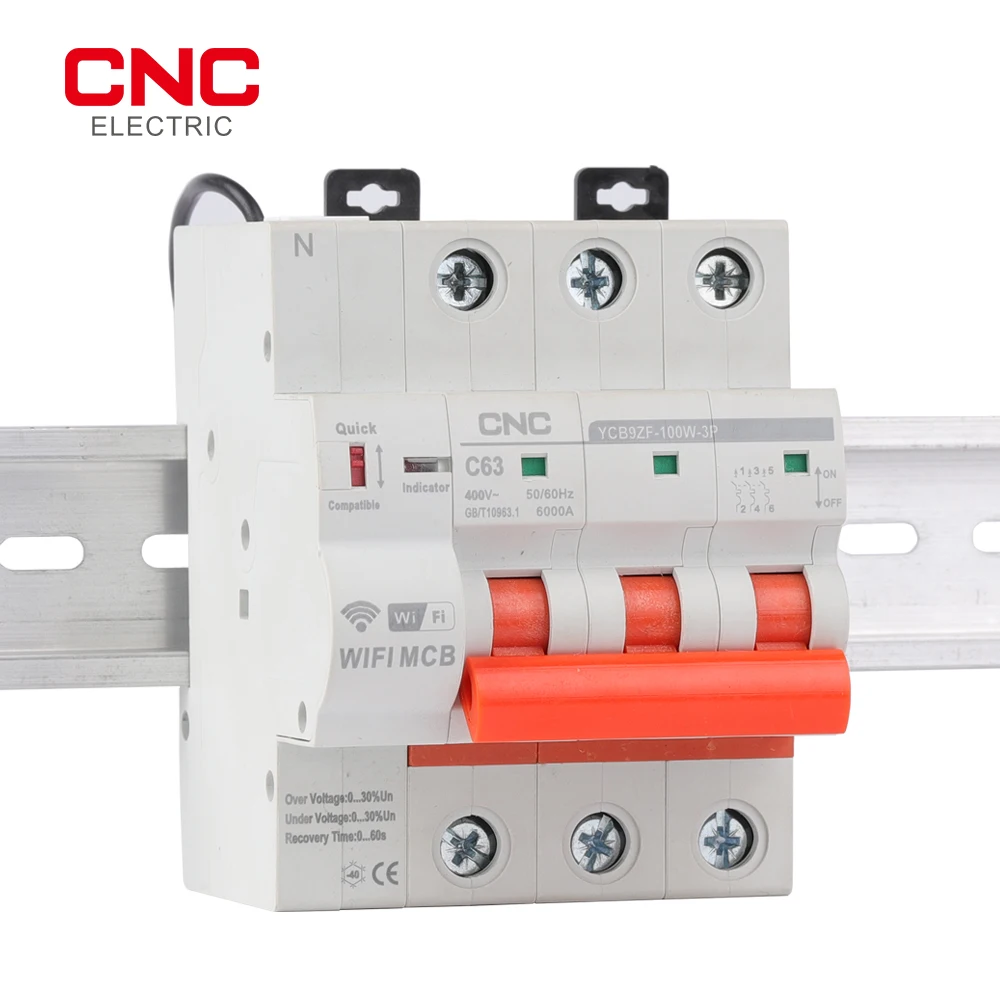 disjuntor inteligente cnc protecao contra curto circuito interruptor 03