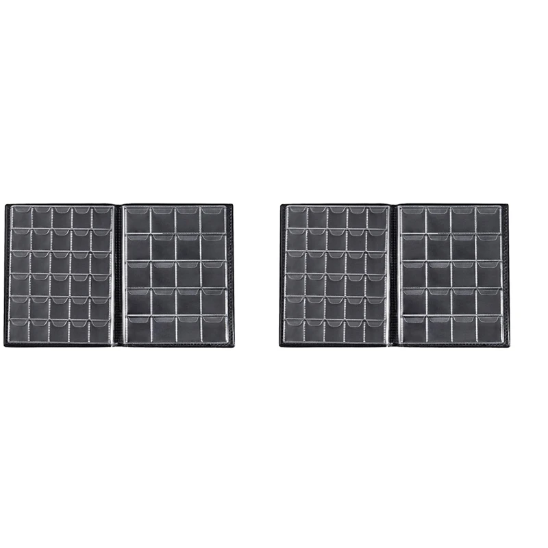 

2X 250 Pocket Coin Collection Album Coin Storage Album Coin Storage Storage Book For Commemorative Coin Storage CNIM Hot