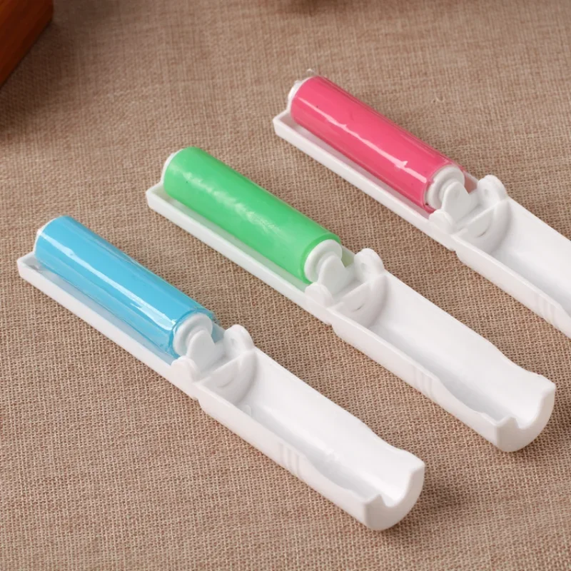 Lint Remover Portable Dust Remover Clothes Fluff Catcher Drum Foldable Brushes Hair Sticky Washable