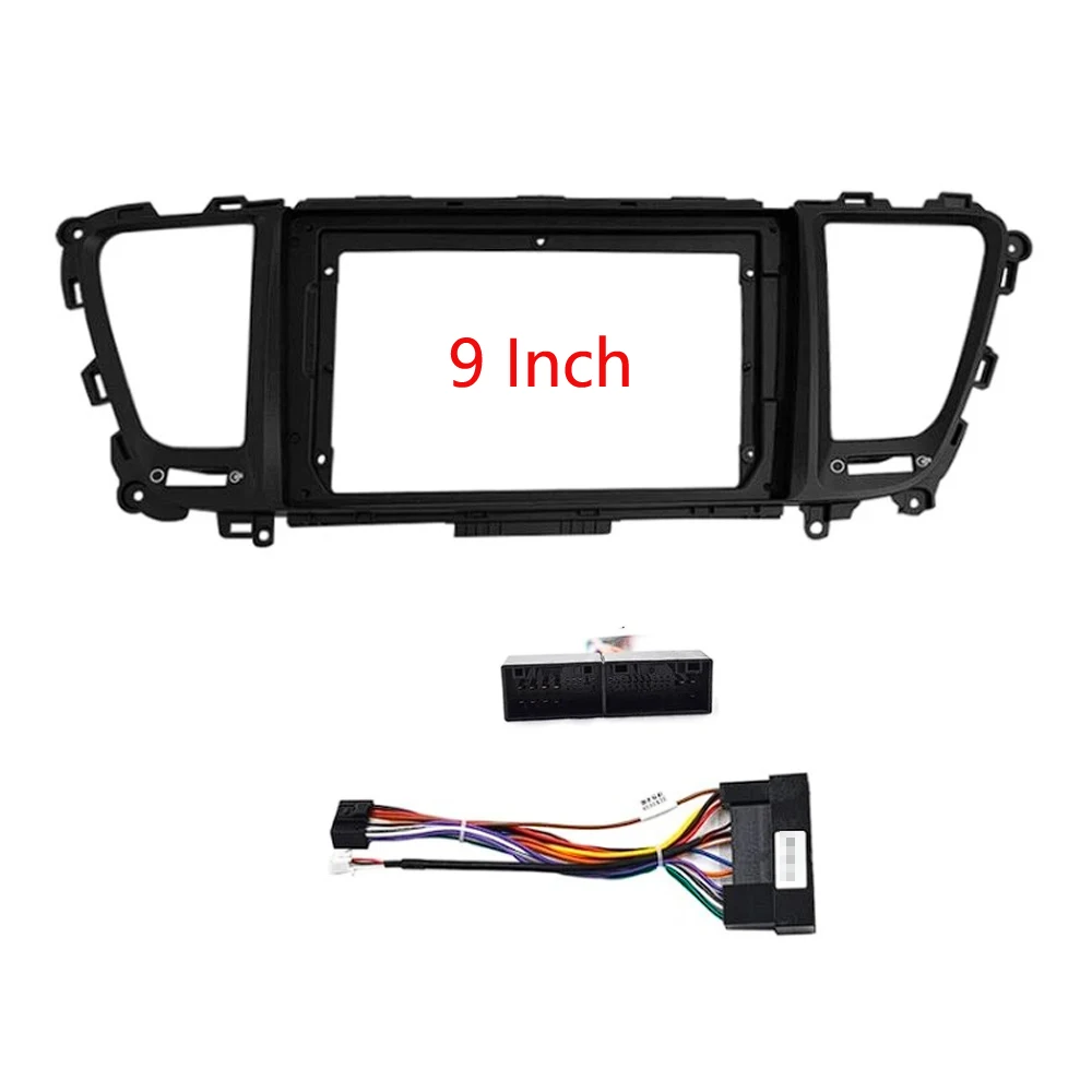 

Автомобильный радиоприемник 2 Din 9 дюймов, установка DVD GPS Mp5 ABS PC, пластиковый корпус для приборной панели KIA Sedona Carnival LHD 2014-2019