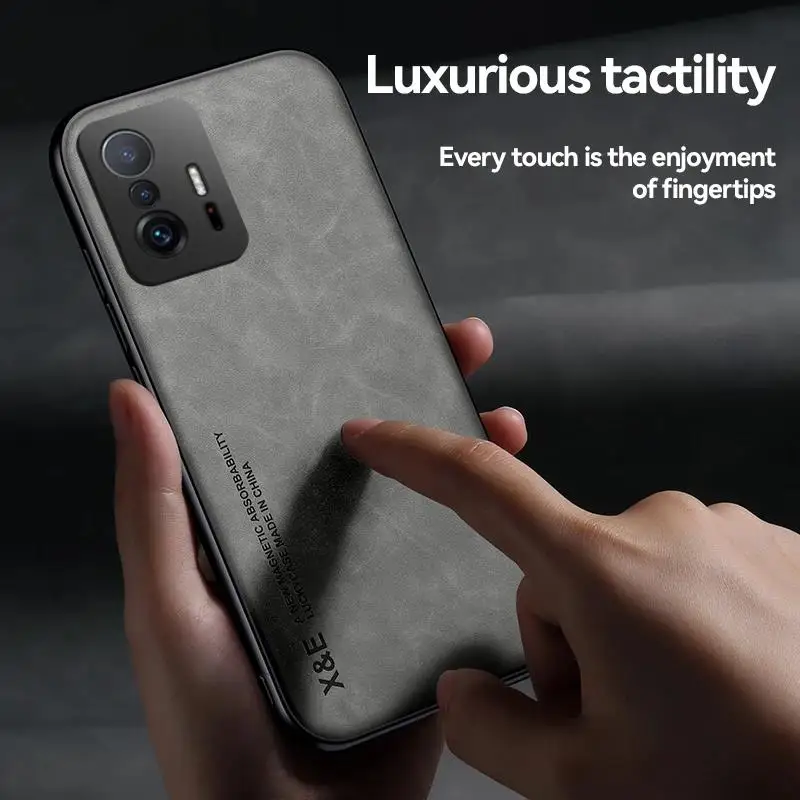 Premium Magnet Leather Shockproof Case Cover