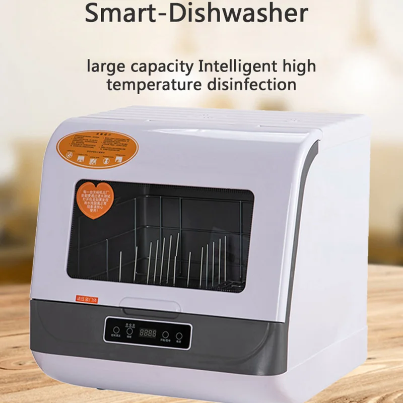 DwsT05 Electric Table Top Dishwashers Mini Dish Washing, 40 OFF