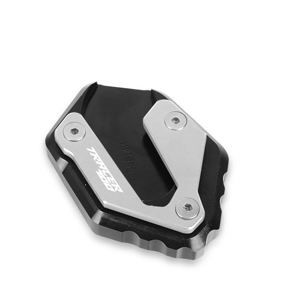 Motorcycle Side Stand Enlarger Foot For Yamaha MT-07 - CNC Aluminum Kickstand Stabilizer For Off-Road Parking
